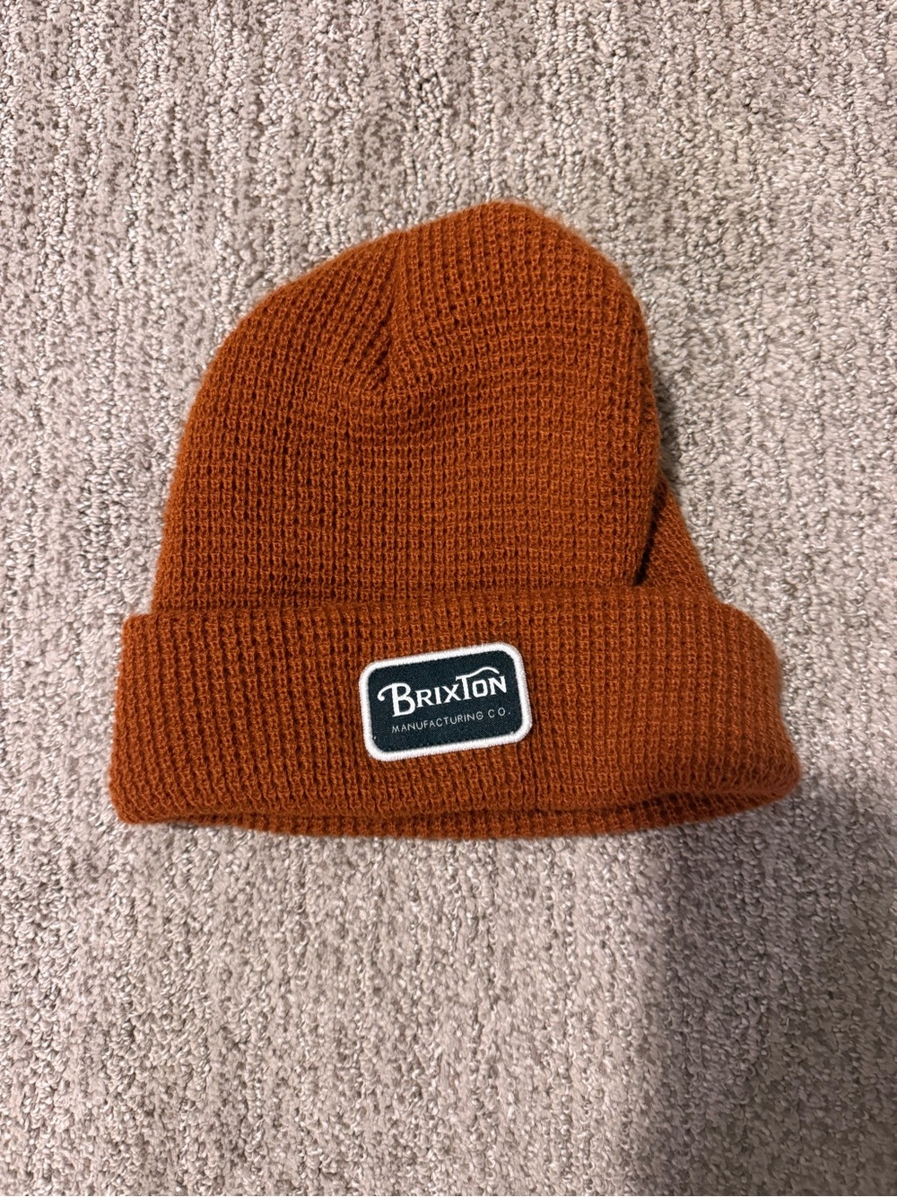 Brixton Rust Knit Cuffed Beanie - Men